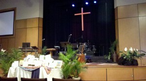 The Vine stage at First-Centenary UMC