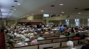 Red Bank Baptist sanctuary