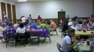 Hephzibah Ministries potluck lunch