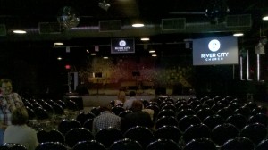 River City Church - stage and seating