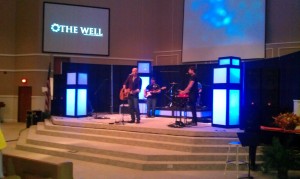 praise band at The Well - Hixson First Baptist