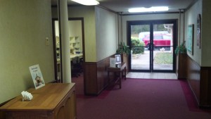 Calvary Church of the Nazarene - empty lobby