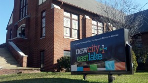 New City Fellowship East Lake sign